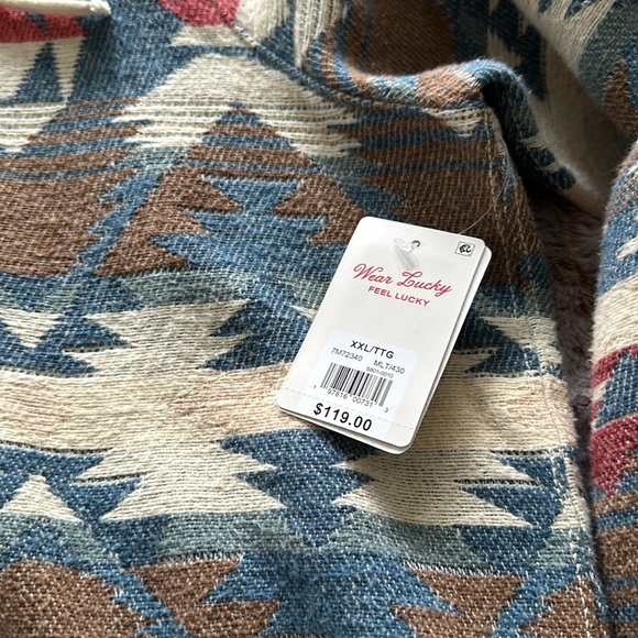 Men’s Lucky southwesternern hoodie XXL - Picture 3 of 4